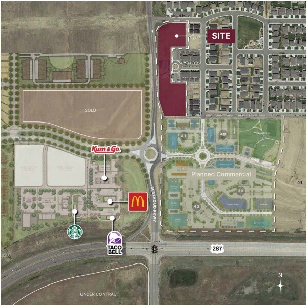 NEC US-287 & Berthoud Parkway, Loveland, CO à vendre Photo de l’immeuble– Image 1 sur 2