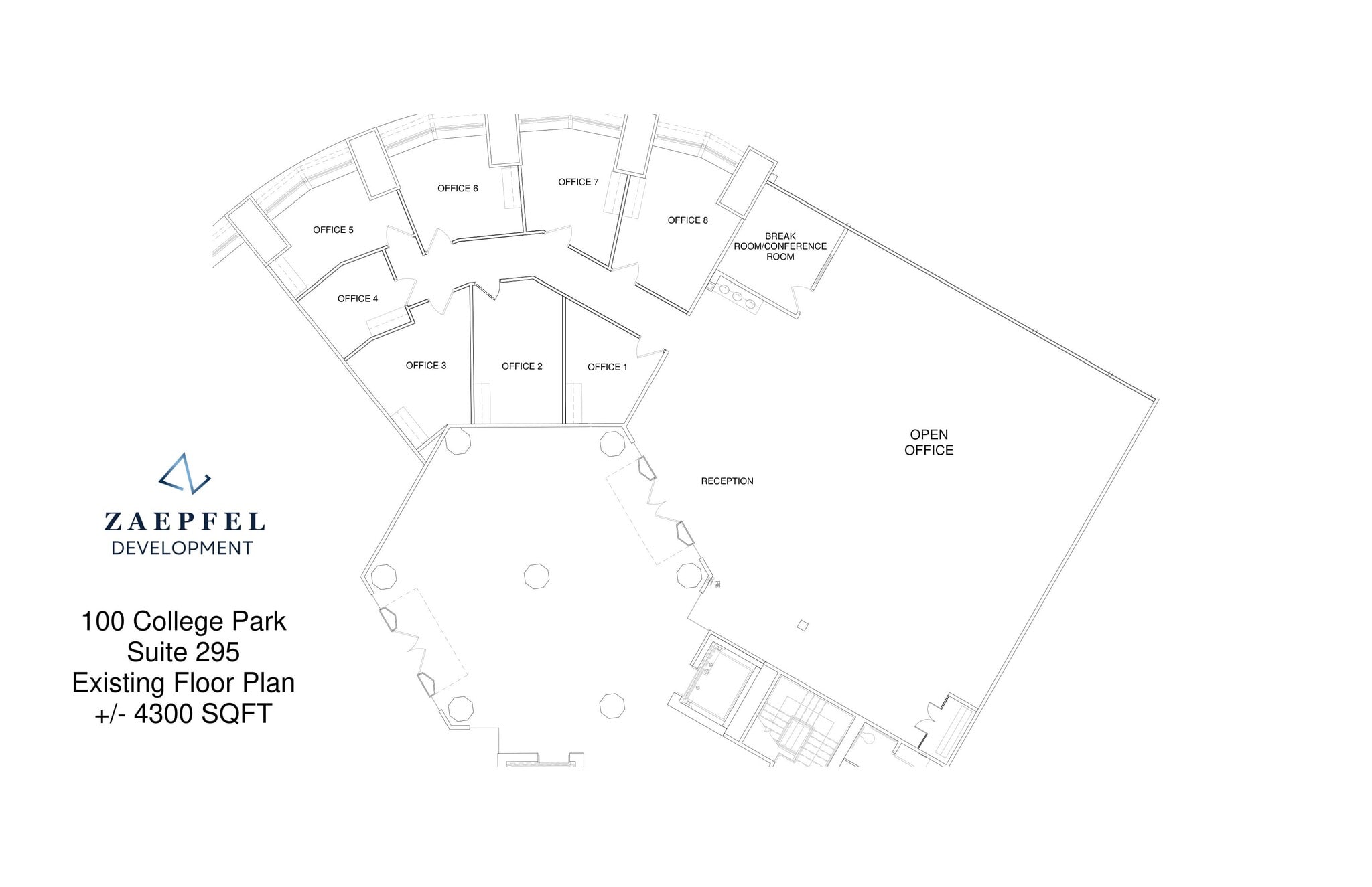 100 College Pky, Williamsville, NY à louer Plan d’étage– Image 1 sur 2