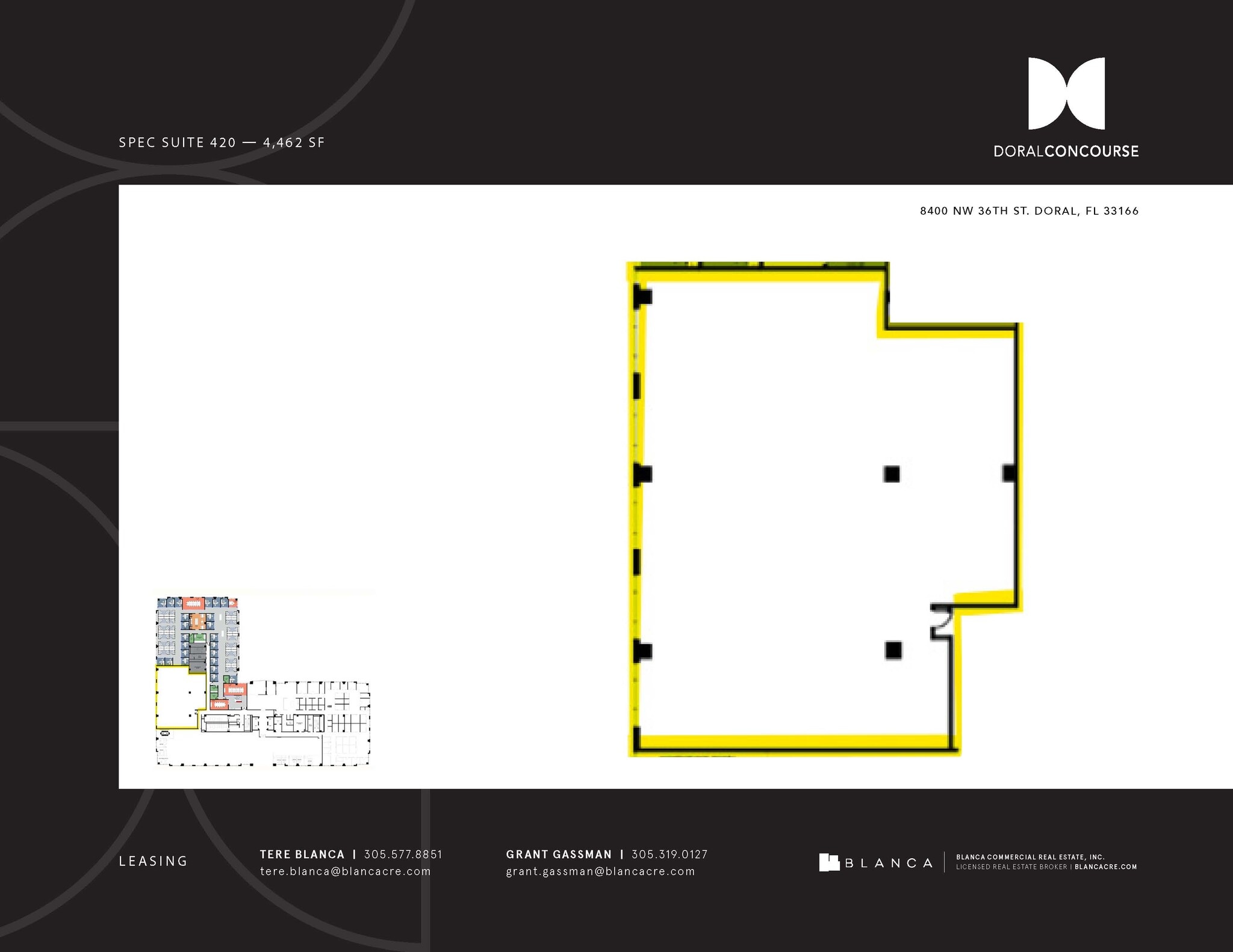 8400 NW 36th St, Doral, FL à louer Photo intérieure– Image 1 sur 1