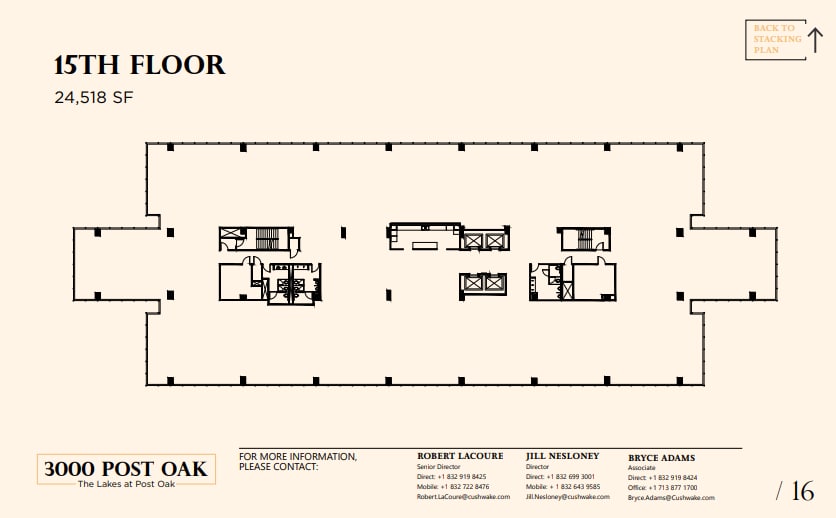 3000 Post Oak Blvd, Houston, TX à louer Plan d’étage– Image 1 sur 1