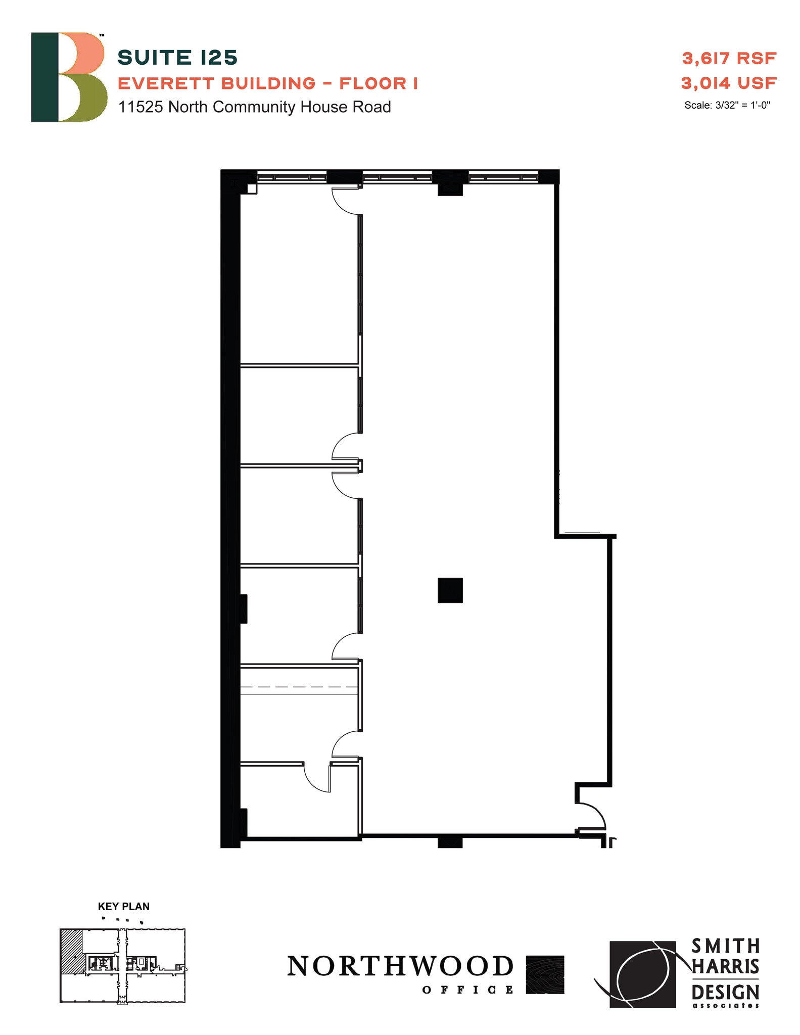 11525 N Community House Rd, Charlotte, NC à louer Plan d’étage– Image 1 sur 1