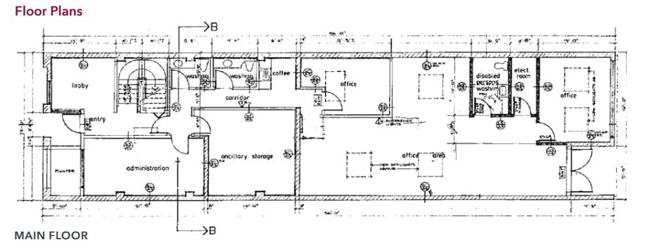1677 W 2nd Ave, Vancouver, BC à louer Plan d’étage– Image 1 sur 1
