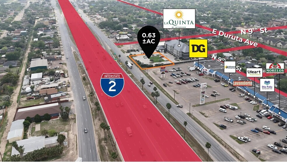 909 West Frontage Rd, Alamo, TX à louer - Aérien – Image 3 sur 7