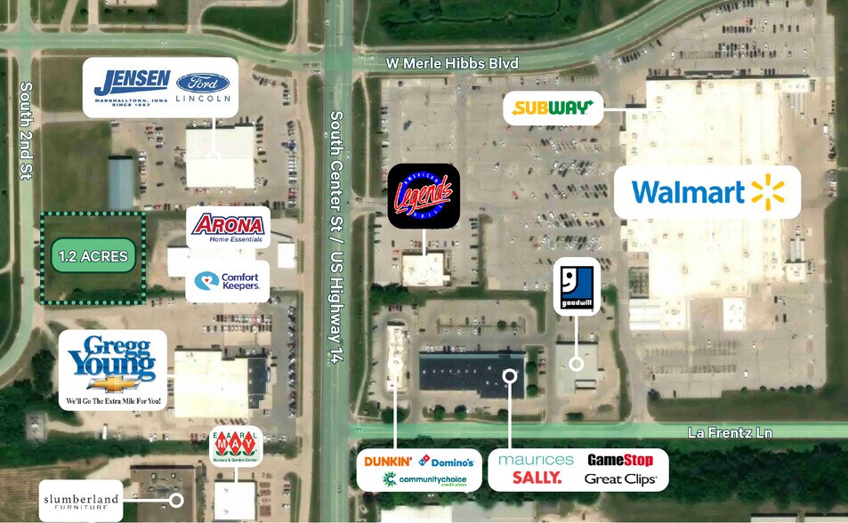 2901 S Center St, Marshalltown, IA à vendre - Photo de l’immeuble – Image 1 sur 2