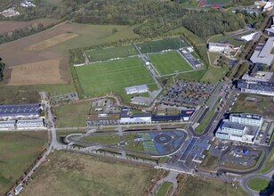 Famars - Vue aérienne  vue de carte