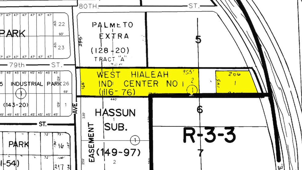 7760 W 20th Ave, Hialeah, FL à vendre - Plan cadastral – Image 2 sur 89