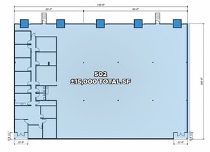 500 Radar Rd, Greensboro, NC à louer Plan d’étage– Image 1 sur 1
