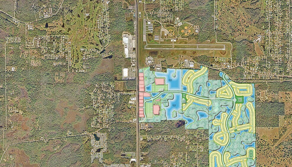 N US Hwy 98 & Penn Drive, Crystal River, FL à louer - Plan de site – Image 2 sur 3