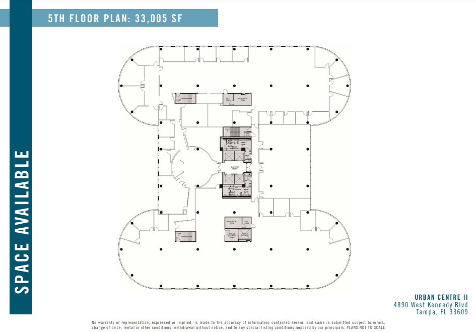 4830 W Kennedy Blvd, Tampa, FL à louer Plan d’étage– Image 1 sur 1