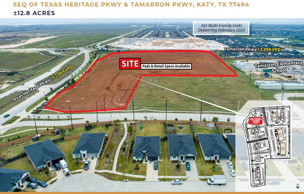 SEQ of Texas Heritage Pkwy & Tamarron Pkwy, Katy, TX à vendre Photo principale– Image 1 sur 3