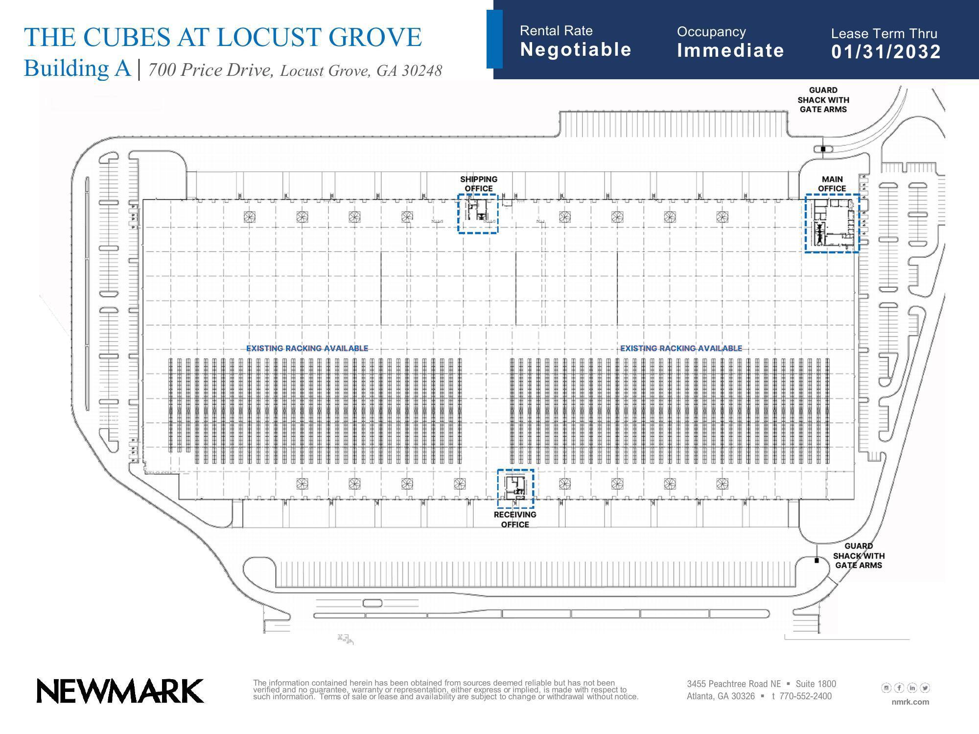 700 Price Dr, Locust Grove, GA à louer Plan de site– Image 1 sur 2