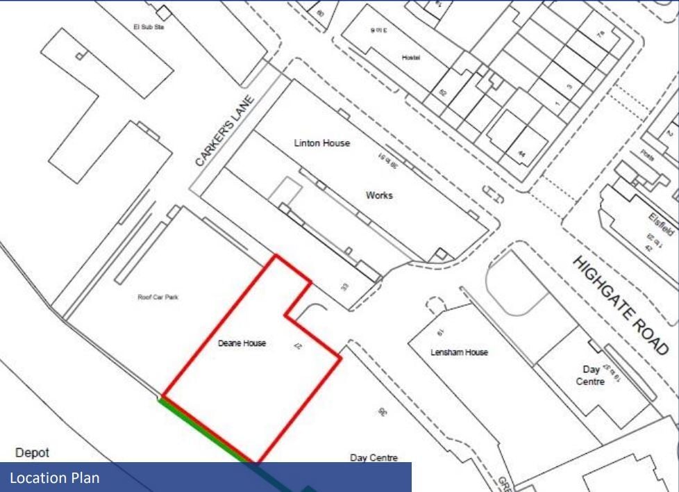 27 Greenwood Pl, Londres à louer Plan de site– Image 1 sur 3