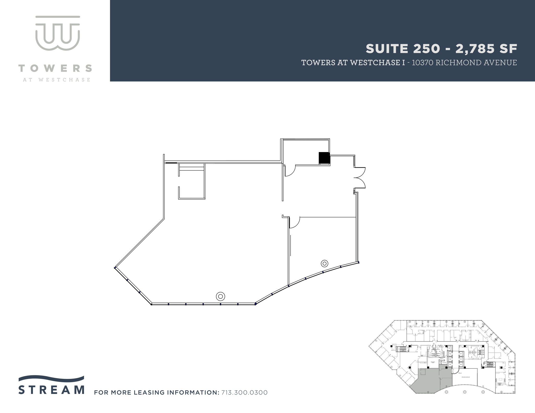10370 Richmond Ave, Houston, TX à louer Plan de site– Image 1 sur 1