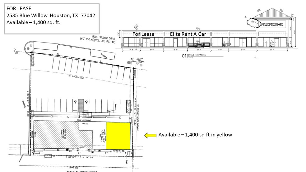 2535 Blue Willow Dr, Houston, TX à louer - Photo de l’immeuble – Image 3 sur 5