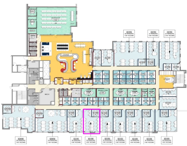 1422 S Tryon St, Charlotte, NC à louer Plan d’étage– Image 1 sur 1