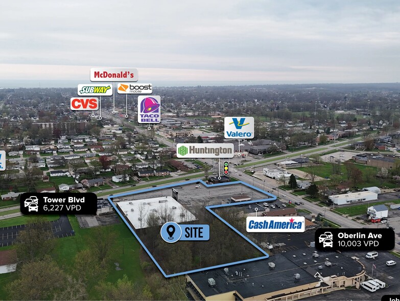 1211 Tower Blvd, Lorain, OH à vendre - Photo de l’immeuble – Image 2 sur 14