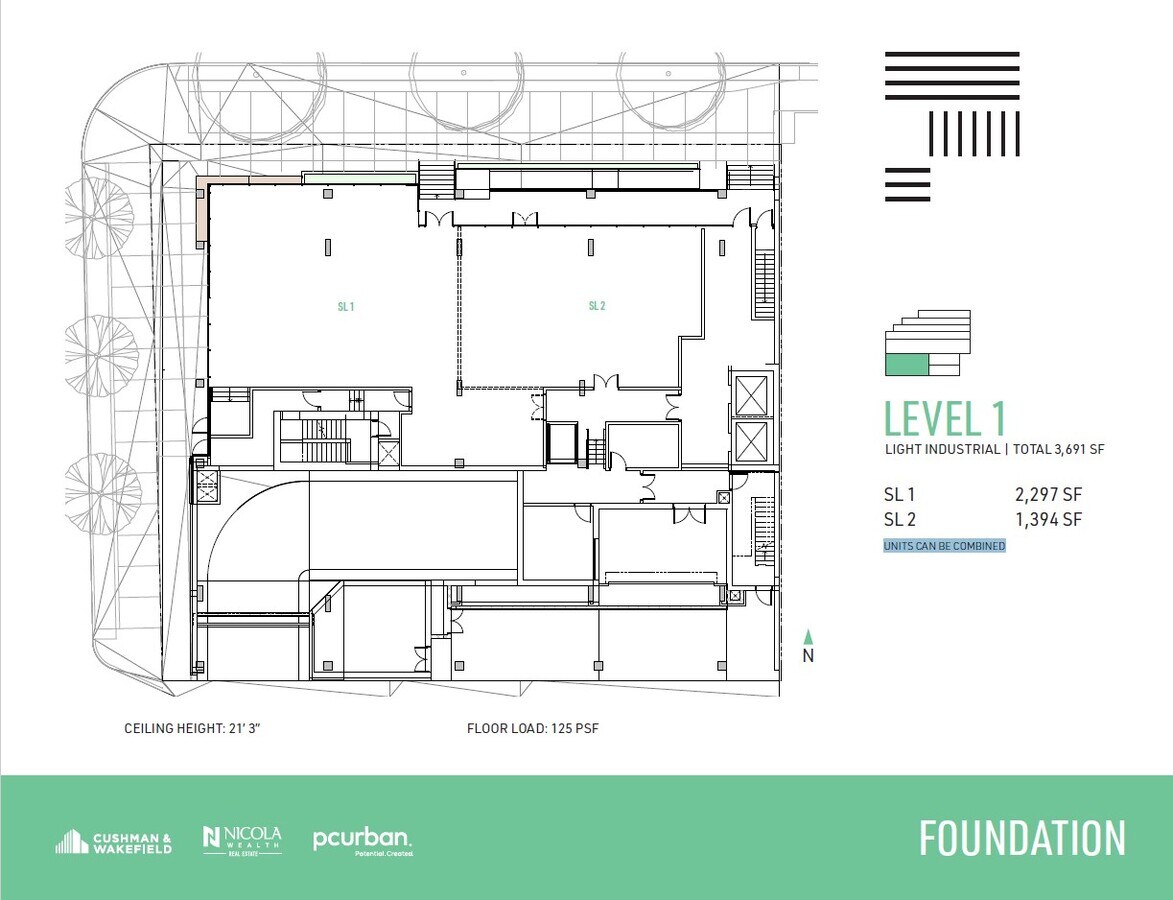 188 8th Av W, Vancouver, BC V5Y 1N2 - Lot SL1 - - Plan d’étage - Image 1 of 1