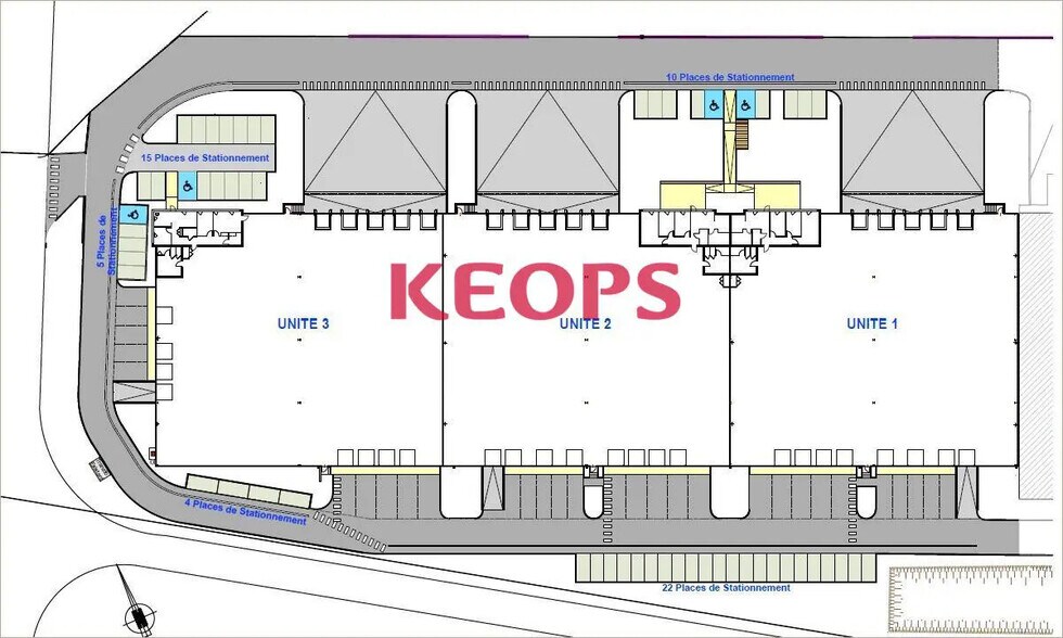 Local d’activités dans Toulouse à louer - Plan d’étage – Image 3 sur 7
