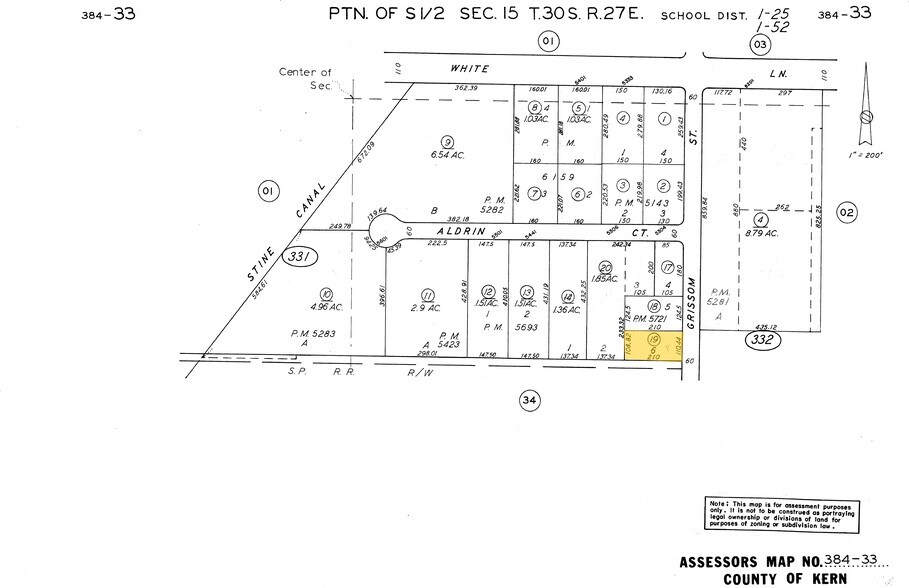 4551 Grissom St, Bakersfield, CA à louer - Plan cadastral – Image 2 sur 3