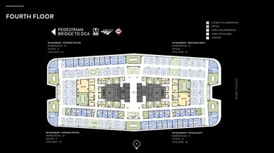 2011 Crystal Dr, Arlington, VA à louer Plan d’étage– Image 1 sur 1