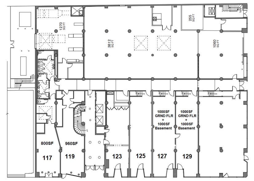 121 E 6th St, Los Angeles, CA à louer - Plan d’étage – Image 3 sur 3