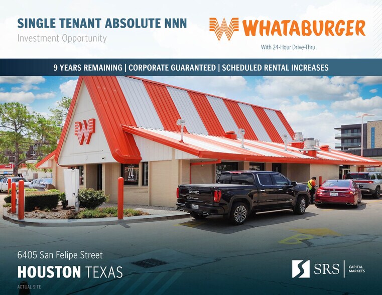 6405 San Felipe Dr, Houston, TX à vendre - Photo de l’immeuble – Image 1 sur 8