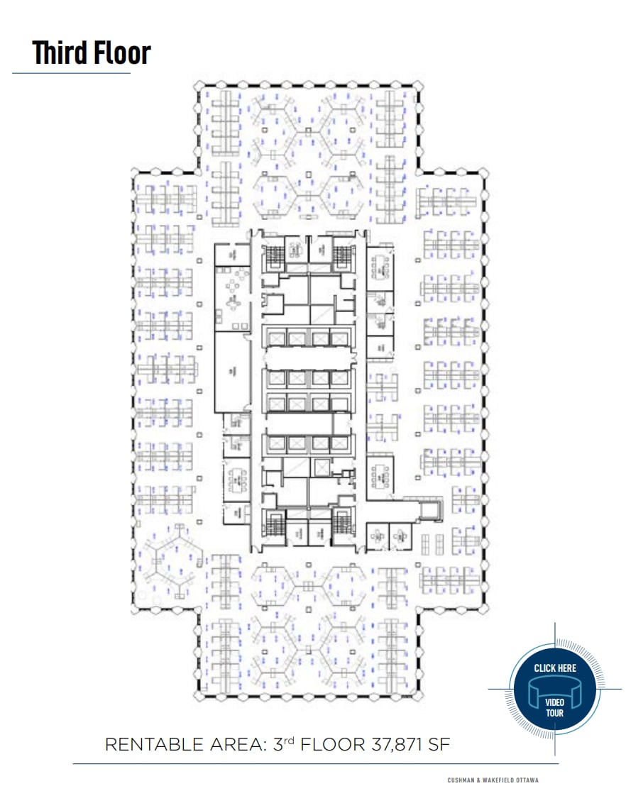 160 Elgin St, Ottawa, ON à louer Plan d’étage– Image 1 sur 1