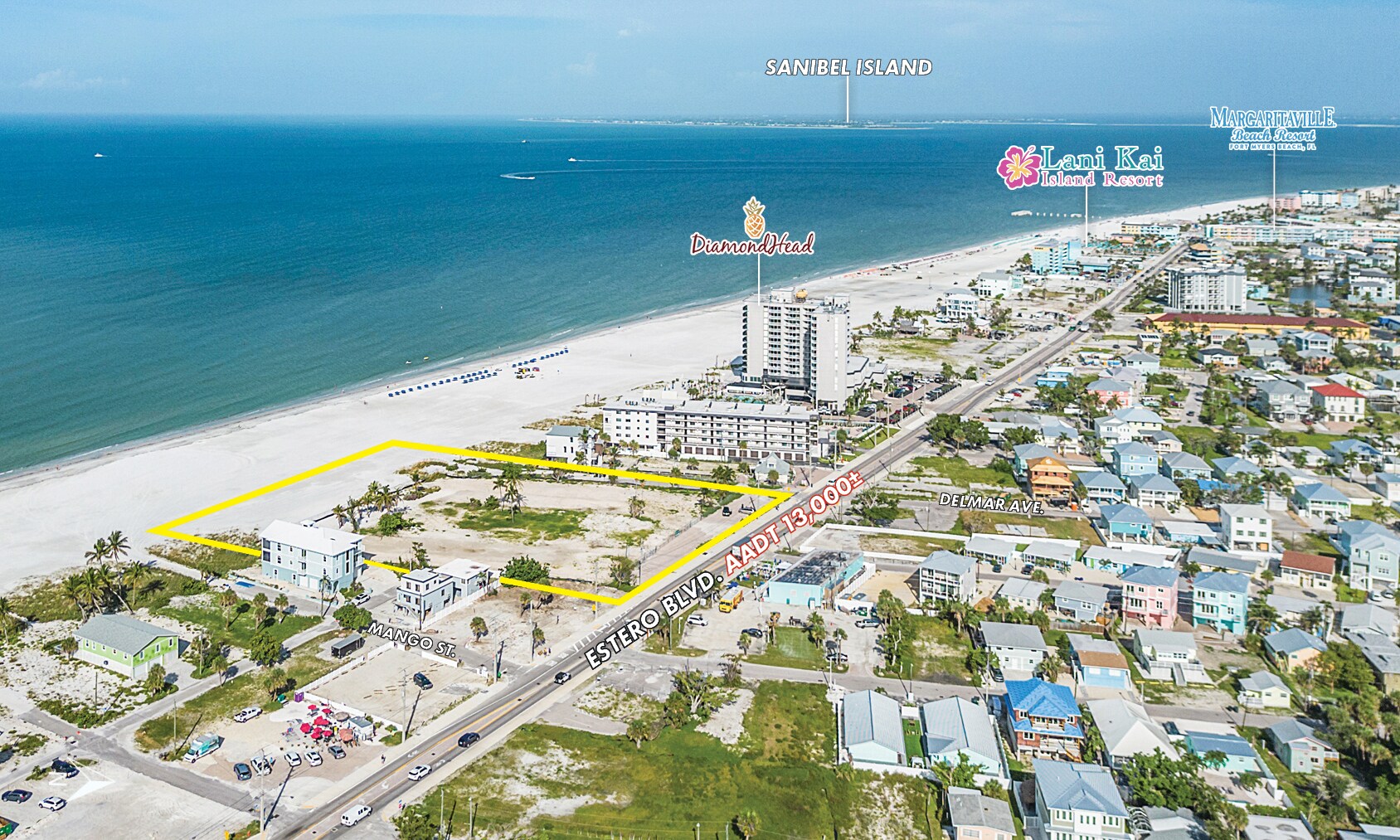 2310 Estero Blvd, Fort Myers Beach, FL à vendre Photo principale– Image 1 sur 7