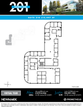 201 N Civic Dr, Walnut Creek, CA à louer Plan d’étage– Image 1 sur 1