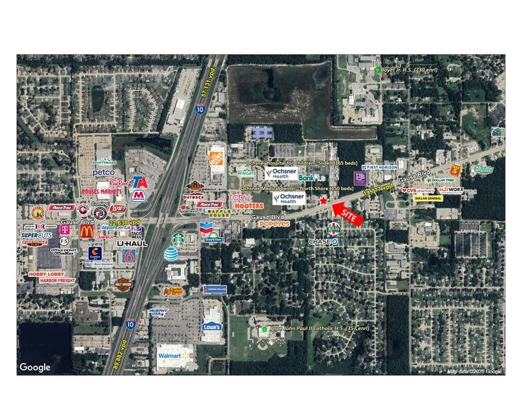 1968 Gause Blvd, Slidell, LA à louer - Aérien – Image 3 sur 4