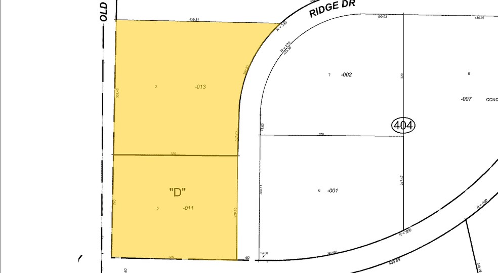 2230-2300 Ridge Dr, Glenview, IL à louer - Plan cadastral – Image 2 sur 10