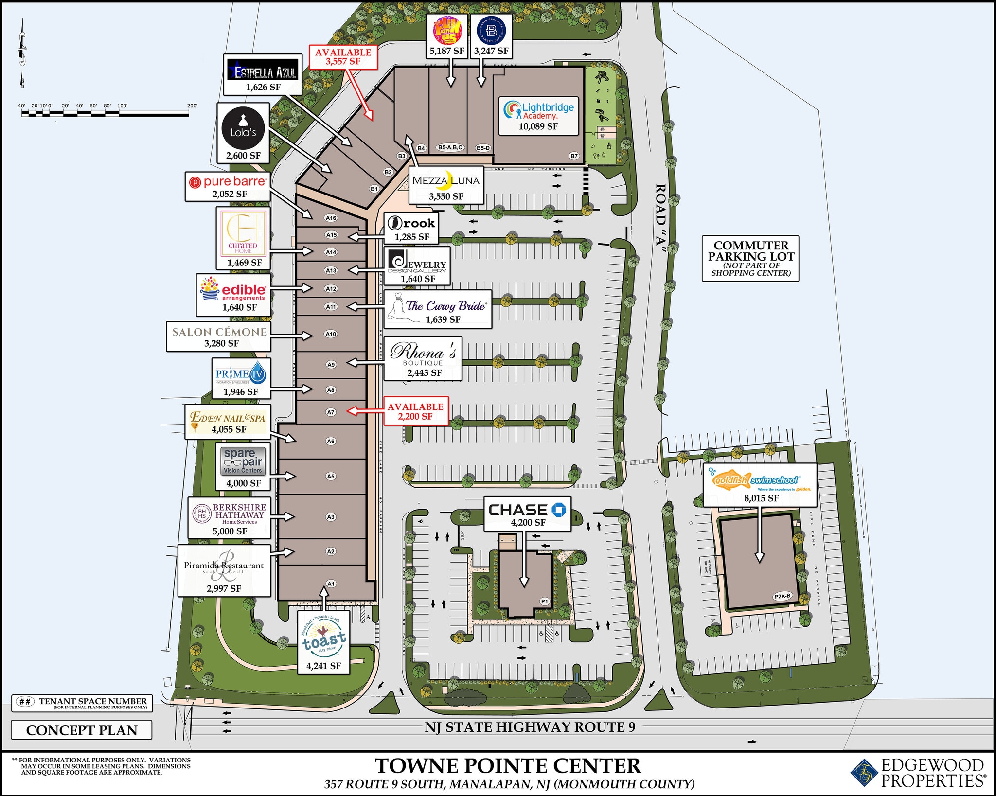 357-359 US Highway 9, Manalapan, NJ à louer Plan de site– Image 1 sur 1