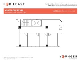 6510 Abrams Rd, Dallas, TX à louer Plan d’étage– Image 1 sur 2