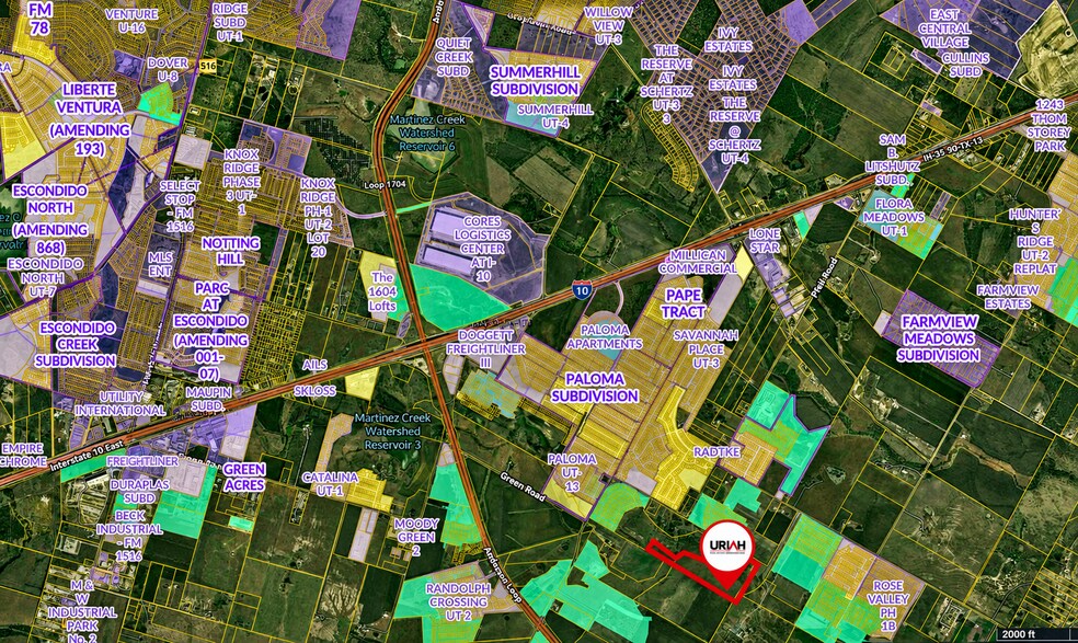 112 Duplex Lots on Green Rd, Converse, TX à vendre - Photo de l’immeuble – Image 2 sur 9