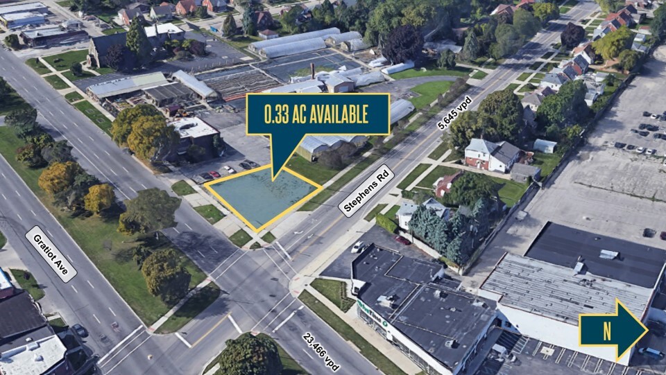 23825 Gratiot Ave, Eastpointe, MI à vendre - Photo de l’immeuble – Image 1 sur 2