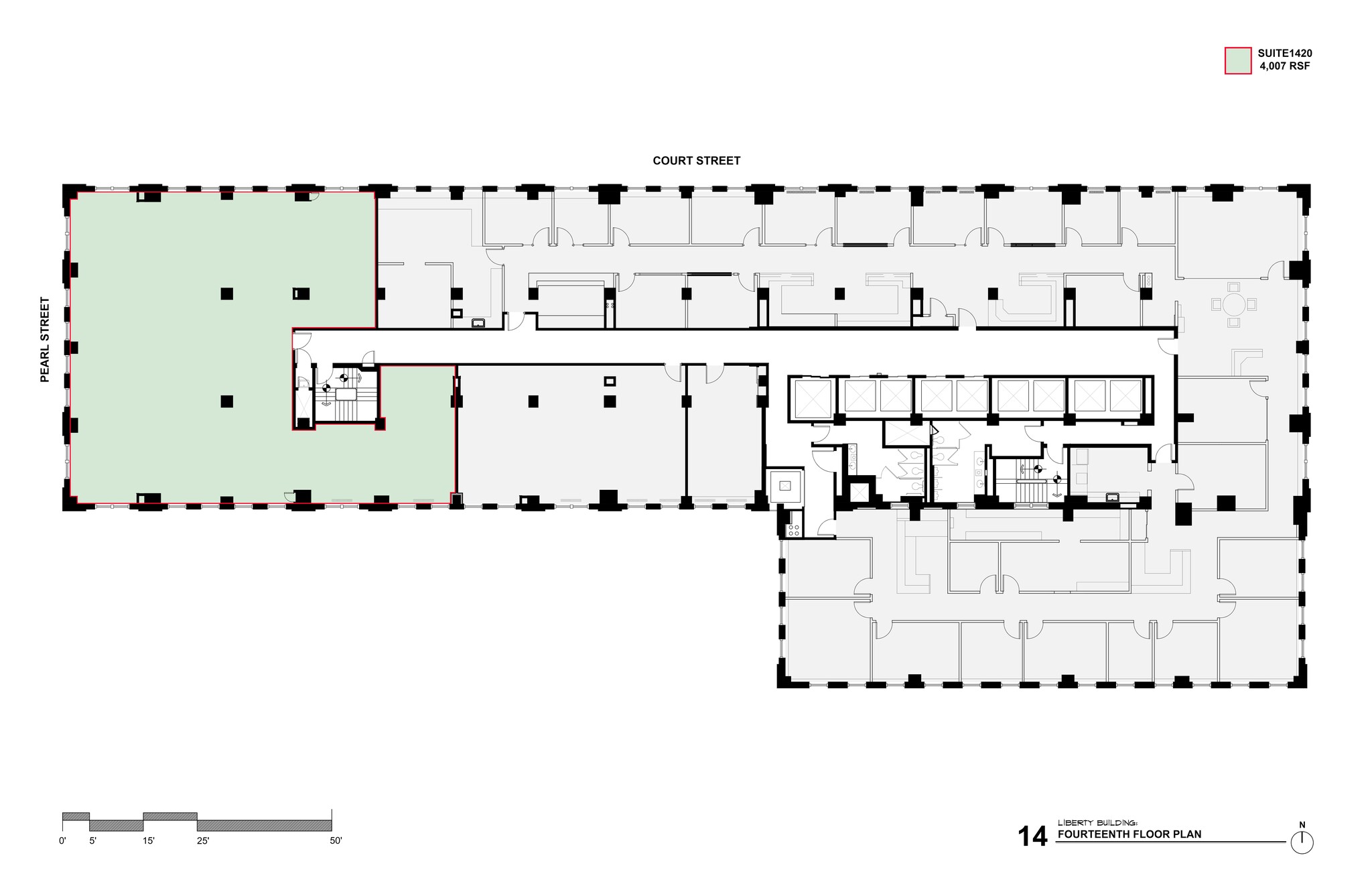 424 Main St, Buffalo, NY à louer Plan de site– Image 1 sur 1