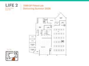 523 Davis Dr, Morrisville, NC à louer Plan d’étage– Image 2 sur 2