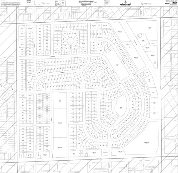 7822 W Capitol Dr, Milwaukee, WI à vendre - Plan cadastral – Image 2 sur 25