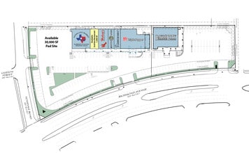 4720-4728 Richmond Ave, Houston, TX à louer Plan de site– Image 1 sur 1