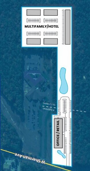 1291 W Sherman Avenue, Vineland, NJ à vendre - Plan de site – Image 2 sur 2