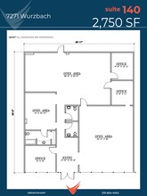 7271 Wurzbach Rd, San Antonio, TX à louer Plan de site– Image 1 sur 1