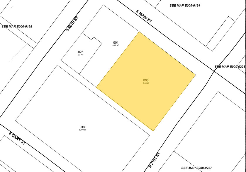 2025 E Main St, Richmond, VA à louer - Plan cadastral – Image 3 sur 63