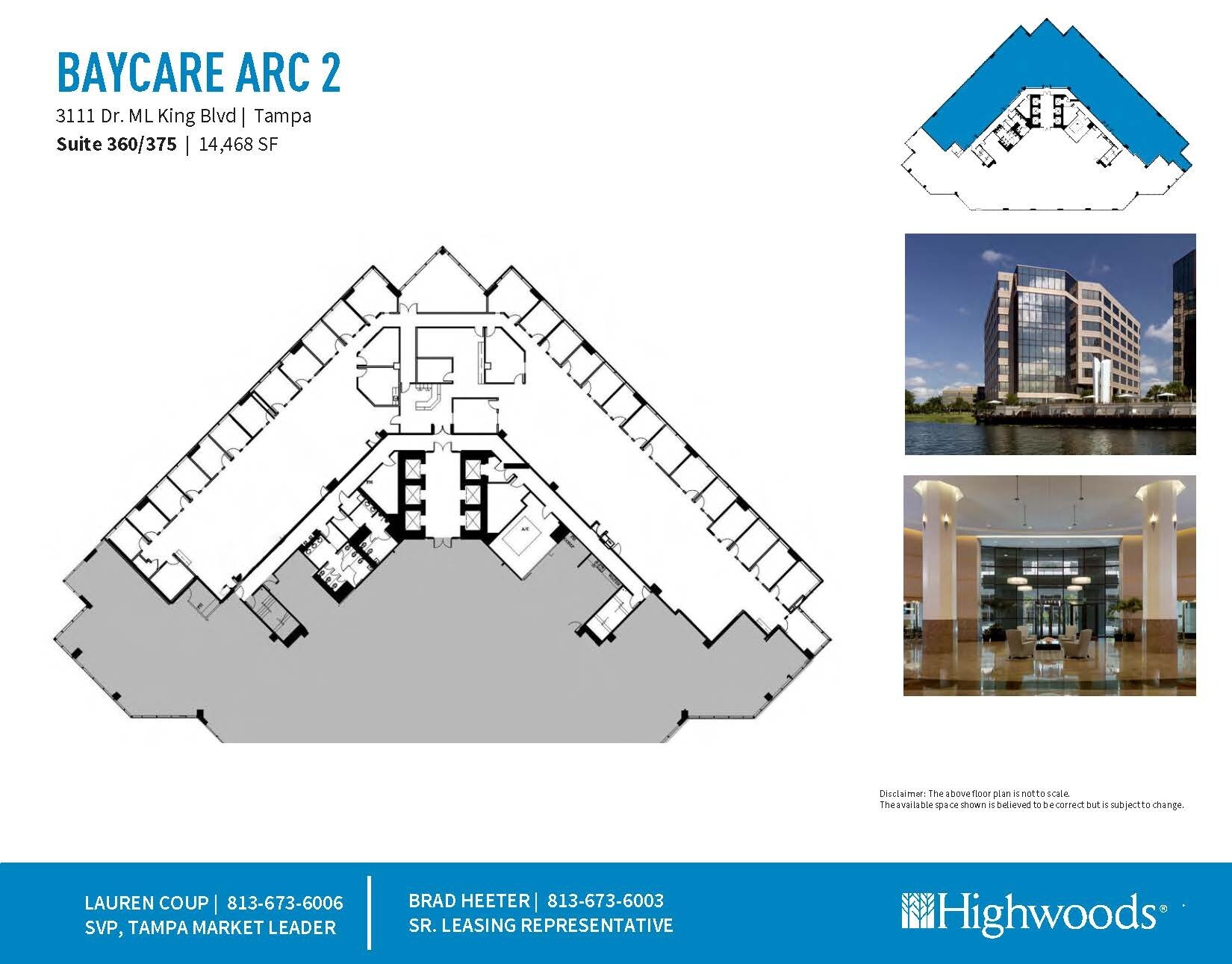 3111 W Dr Martin Luther King Jr Blvd, Tampa, FL à louer Plan d’étage– Image 1 sur 1