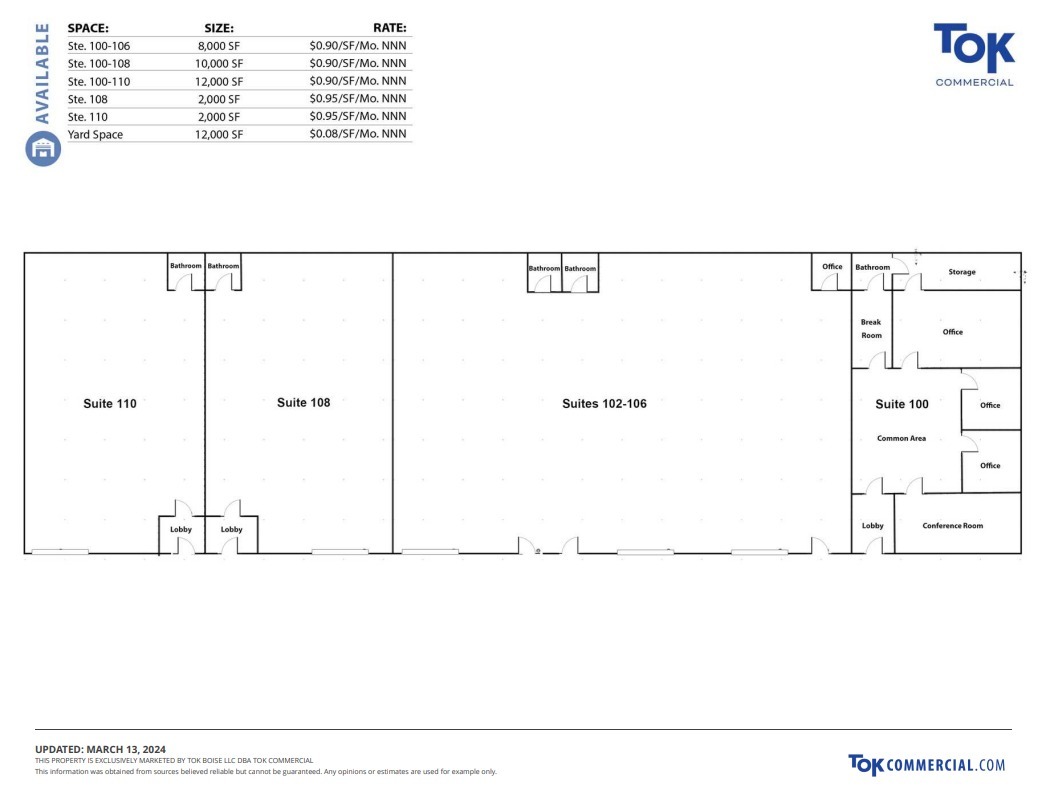 209 Phoenix Ln, Caldwell, ID à louer Plan d’étage– Image 1 sur 1