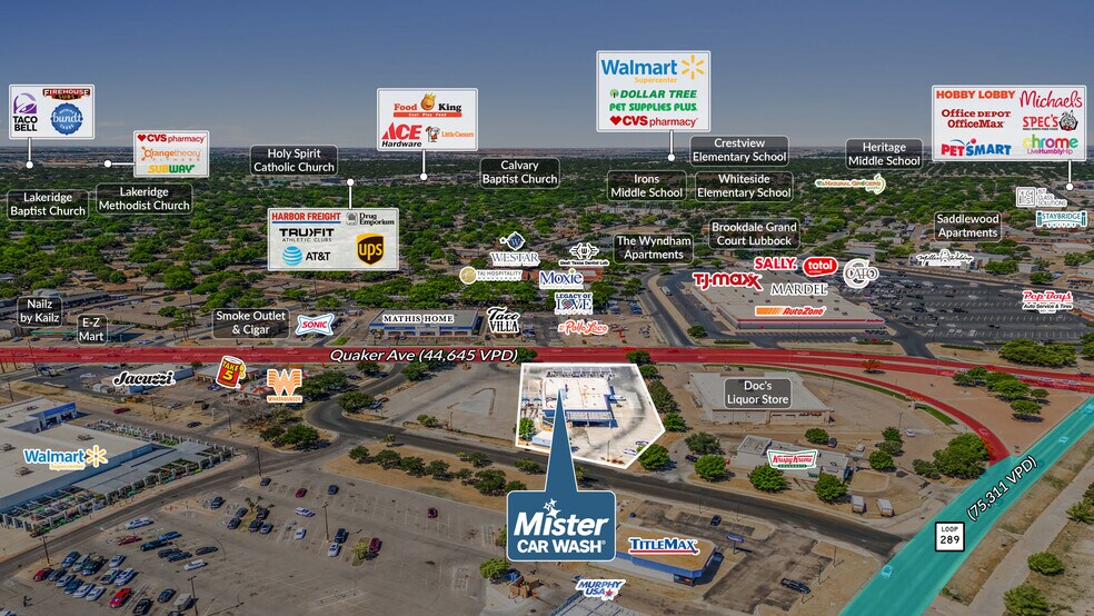 7027 Quaker Ave, Lubbock, TX à vendre - Photo de l’immeuble – Image 2 sur 5