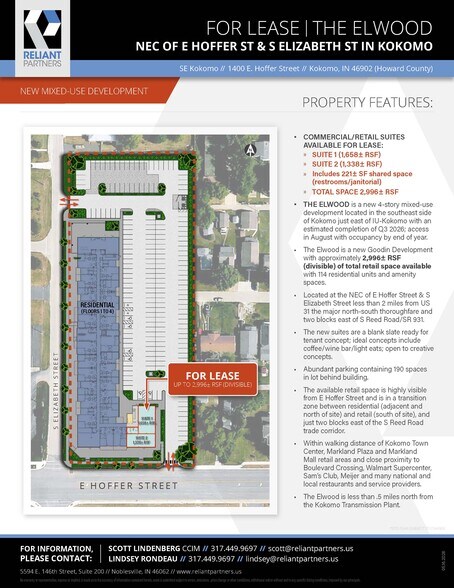 1400 E Hoffer St, Kokomo, IN à louer - Photo de l’immeuble – Image 3 sur 11