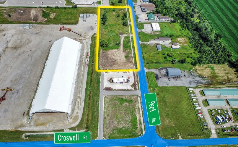 5341 Peck Rd, Croswell, MI à vendre Aérien– Image 1 sur 2