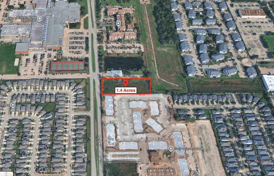 13102 Perry rd, Houston, TX à louer - Aérien – Image 2 sur 3