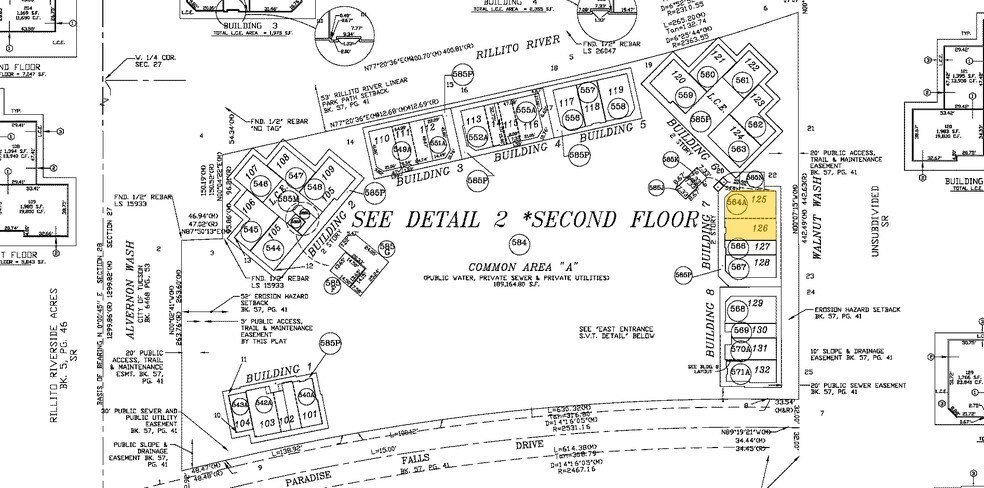 4007 E Paradise Falls Dr, Tucson, AZ à louer - Plan cadastral – Image 2 sur 9