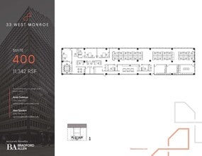 33 W Monroe St, Chicago, IL à louer Plan d’étage– Image 1 sur 1